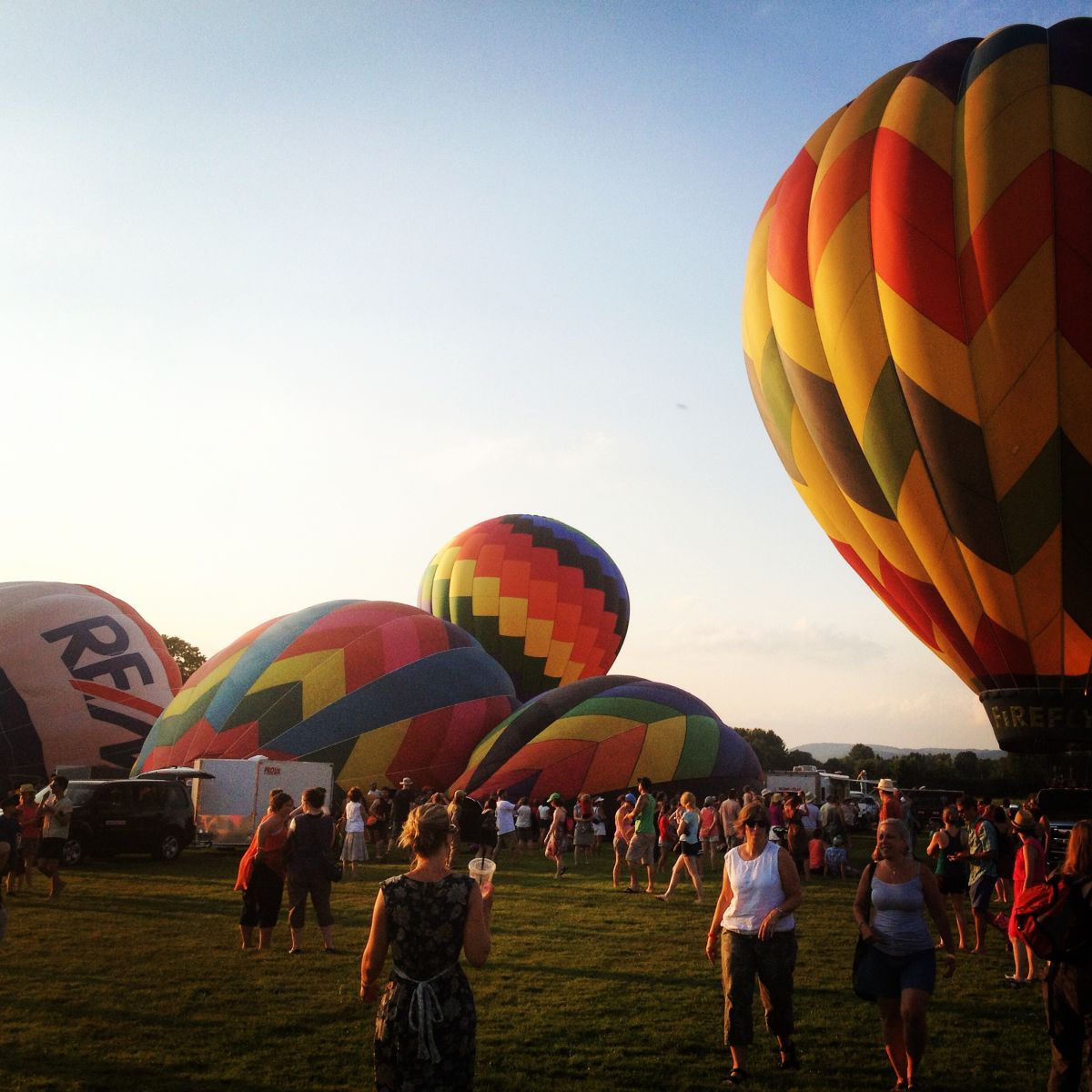 green river festival with don't move firewood